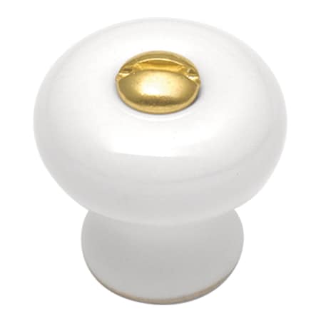 Hickory Hardware Knob 7/8 Inch Diameter P3-W